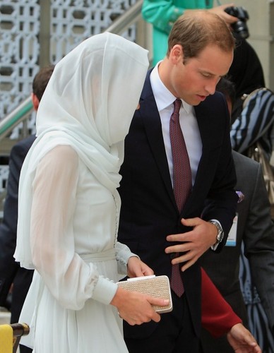 Księżna Catherine i książę William