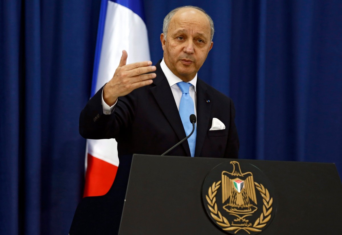 Minister spraw zagranicznych Francji Laurent Fabius