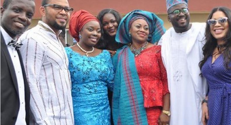 Ramsey Nouah, Monalisa Chinda at Desmond Elliot's inauguration