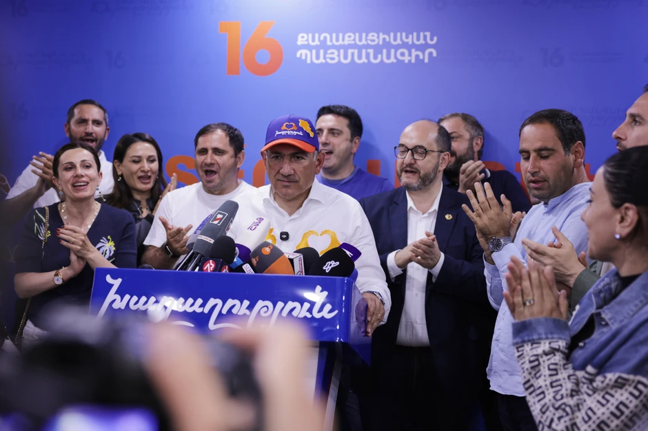 Nikol Pašinjan nakon pobede na izborima