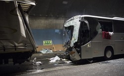 Wypadek na autostradzie w Szwajcarii. Nie żyje pasażerka polskiego autokaru