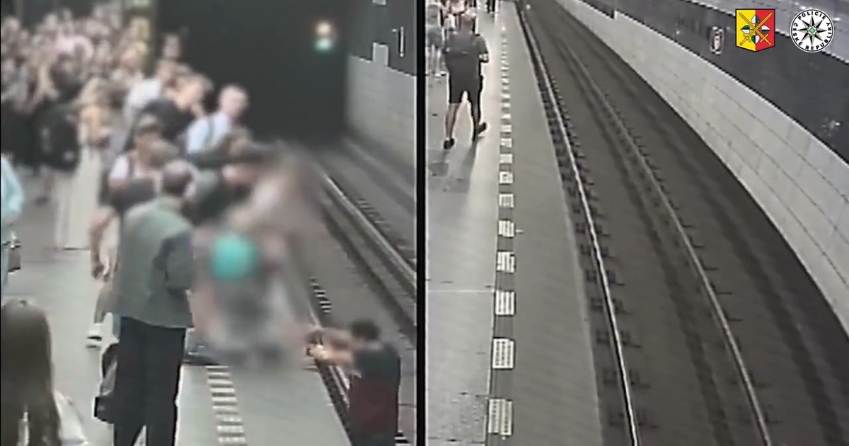 7-latek na tory metra w Pradze: Jak telefon zabił uwagę i uratował bohater