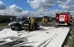 Poważny wypadek na autostradzie A2 w kierunku Poznania. 