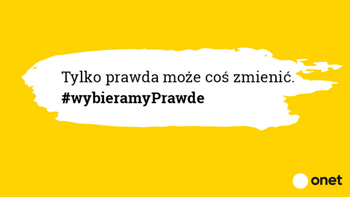 Ruszyła najnowsza kampania Onetu #WybieramyPrawdę. W dobie rozprzestrzeniających się po świecie fake newsów i kłamstw to właśnie prawda staje się wartością szczególną, niesamowicie cenną. Choć często wydaje nam się, że prawda obroni się sama, wiemy już, że wcale tak się nie dzieje i trzeba zrobić wszystko, by każdy miał do niej dostęp. 