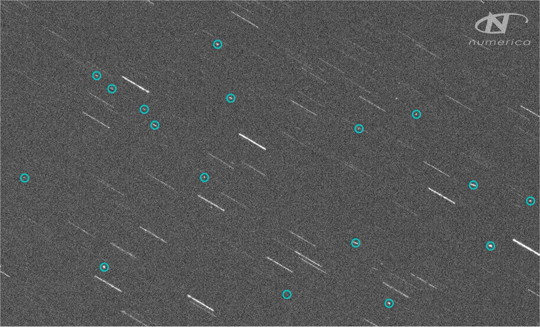 Szczątki satelity Kosmos 1408