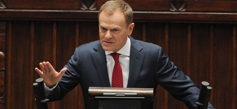 PiS do Tuska: Kłamca! Kłamca!; Tusk: Nie przeszkadzajcie!