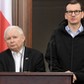  Premier RP Mateusz Morawiecki i wicepremier Jarosław Kaczyński  wzięli udział w konferencji prasowej wraz z premierami państw UE po spotkaniu z prezydentem Ukrainy w Kijowie