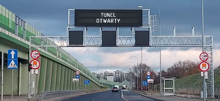 Tunel pod Ursynowem w Warszawie już oddany do ruchu. Jest najdłuższy w Polsce