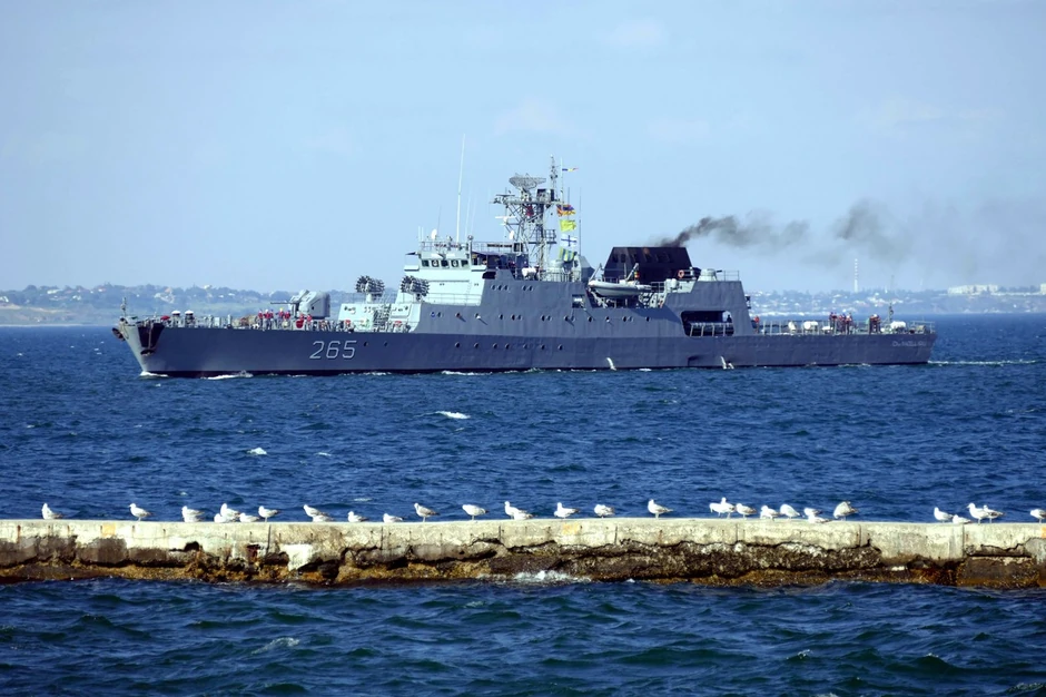 Morski povetarac - rumunska korveta u Crnom moru