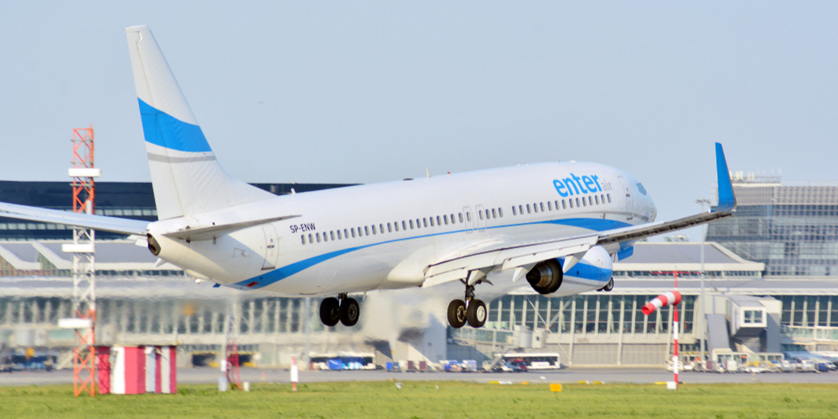 Enter Air to jedna z największych czarterowych linii lotniczych w Europie pod względem liczebności floty