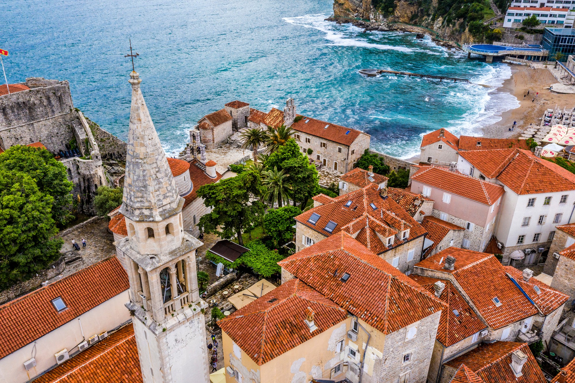 Letovisko Budva v Čiernej Hore. (ilustračné foto)
