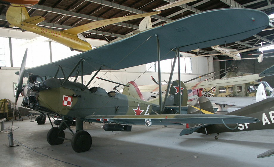 Polikarpow Po-2 w Muzeum Lotnictwa Polskiego w Krakowie. Był samolotem produkowanym w Polsce na licencji radzieckiej