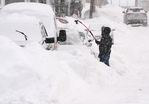 Sneg u Lovrensu, Masačusets, 26. januara