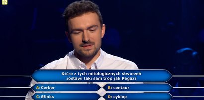 „Milionerzy” padło pytanie o trop mitologicznego Pegaza