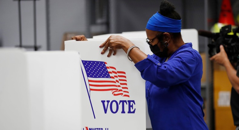 Even though the 2022 midterms produced fewer Republican gains than forecast, it doesn't mean there's smooth sailing ahead for diversity, equity, and inclusion advocates.Octavio Jones/Getty Images