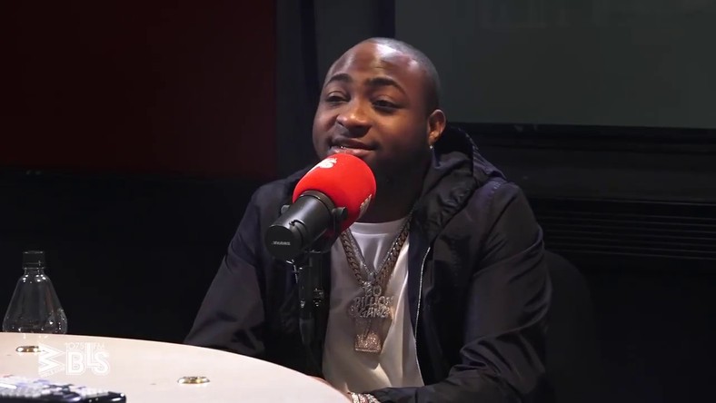 Davido talking to Ebro Darden on Hot 97, New York. (YouTube/Ebro Darden)