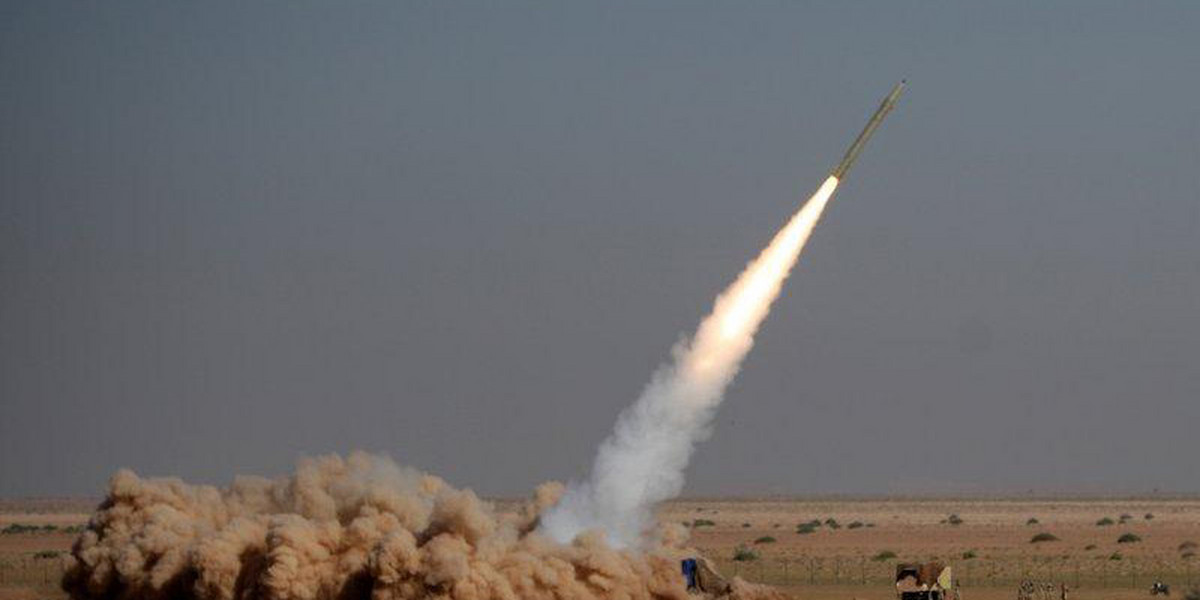 Start irańskiej rakiety (zdjęcie ilustracyjne)