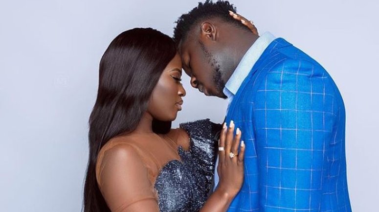 Fella Makafui and rapper boyfriend Medikal