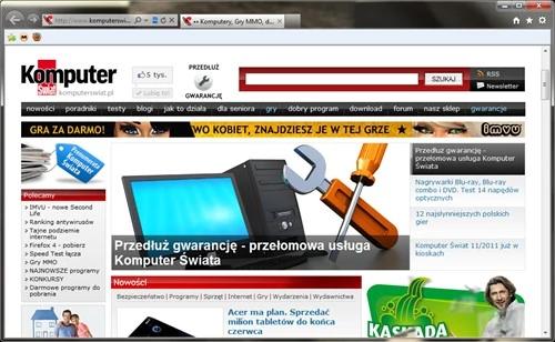 To może zdziwić wielu z was, ale to właśnie Internet Explorer Microsoftu jest pozbawione podatności na nowe zagrożenie. Problem występuje z kolei w Firefoksie, Google Chrome i Safari.