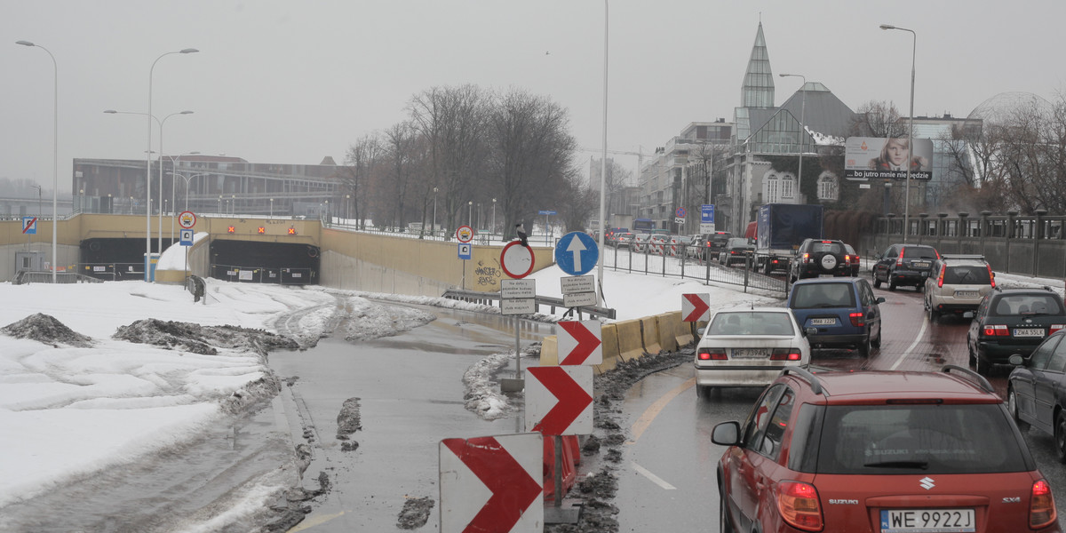 Tunel wisłostrady