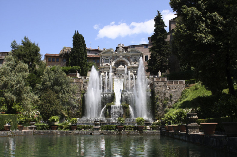 Tivoli - Villa d'Este - najpiękniejsze regiony Włoch