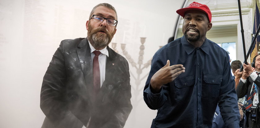 Kanye West pisze o skandalu z udziałem Brauna. Sam został zbanowany za antysemickie komentarze