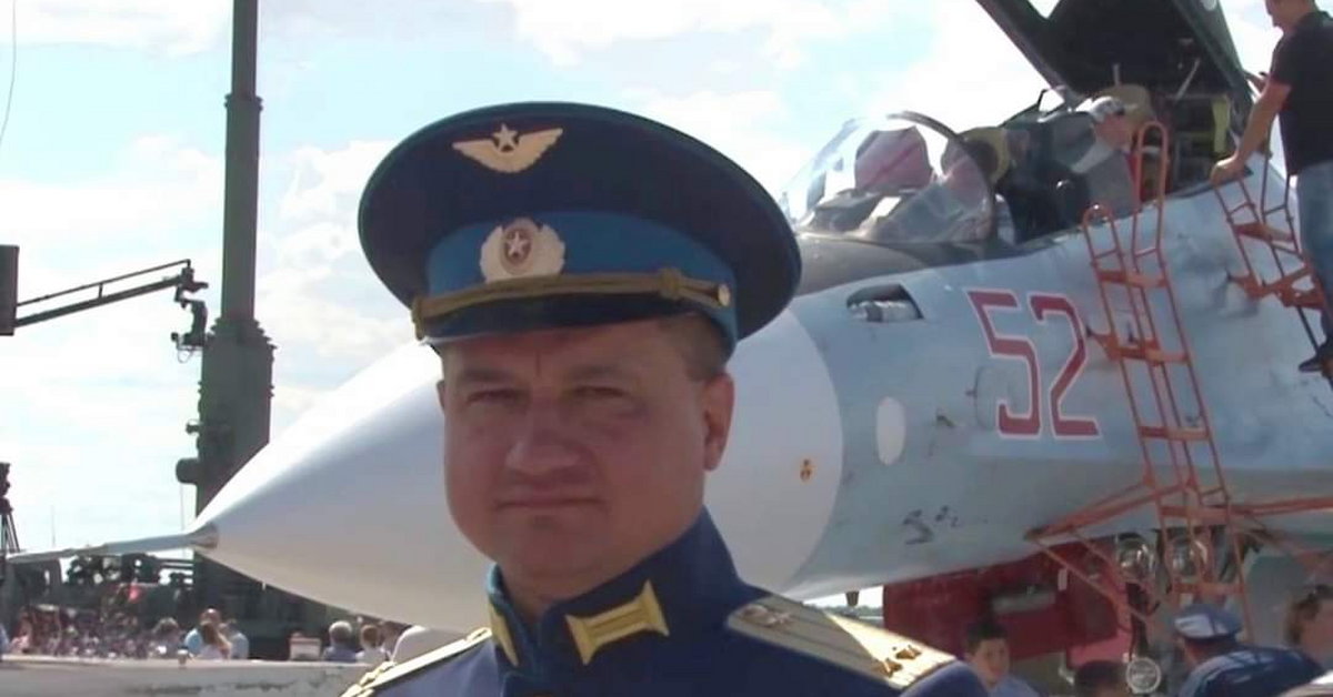 A Russian pilot lieutenant colonel died under strange circumstances