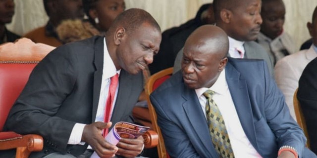 Kithure Kindiki and Rigathi Gachagua disagree on William Ruto running mate  at Karen | Pulselive Kenya