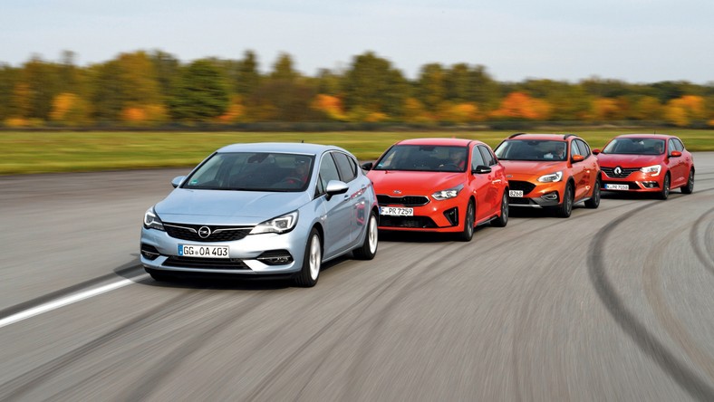 Opel Astra kontra Kia Ceed, Ford Focus i Renault Megane