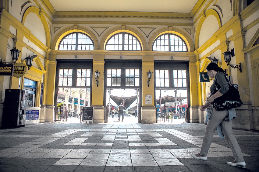 Trčanje za vagonima odavde bila je uobičajena slika