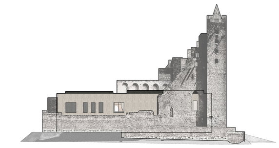 Studenci zaprojektowali centrum kultury w ruinach krzyżackiego zamku