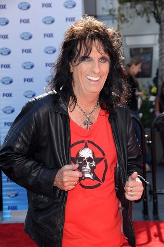 Alice Cooper na wielkim finale American Idol w 2010 roku