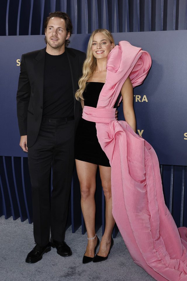 Margot Robbie i jej mąż Tom Ackerley