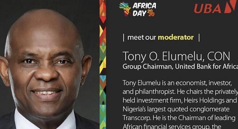 Africa's post-Covid economic recovery: Elumelu Moderates as presidents of Senegal, Liberia, US Senator Coons, other global leaders convene at UBA Africa Day Conversations 2020