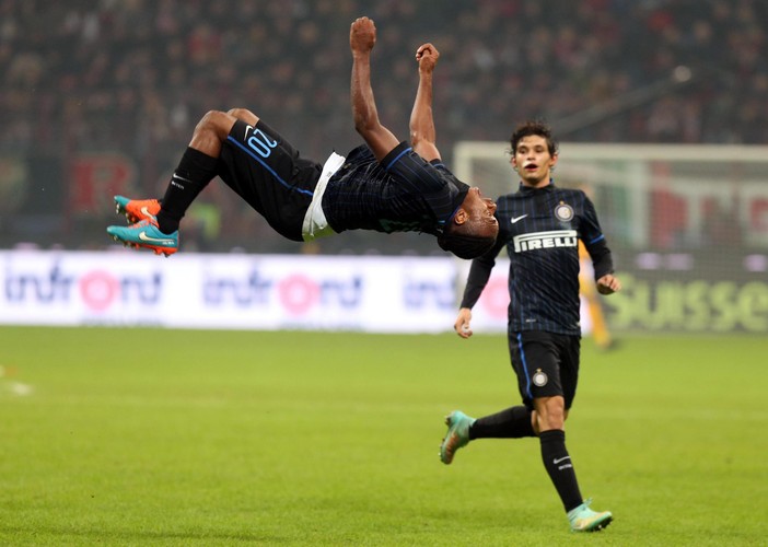 Tak się robi salto! W ten sposób Joel Obi cieszył się z gola strzelonego AC Milan