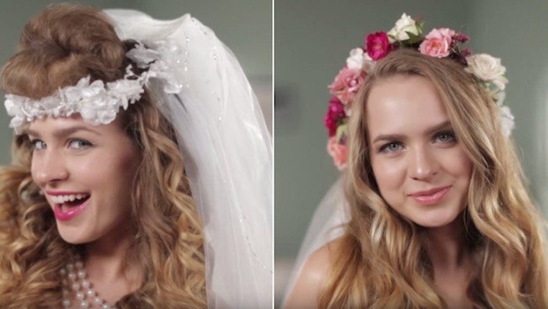 Nuptial Fashion Check Out Wedding Hairstyles From 1960s To Now