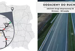 Nowa droga oddana pięć miesięcy przed terminem. To odcinek S5 Ornowo — Wirwajdy [MAPA]