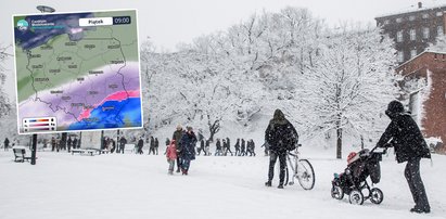 Ostrzeżenia IMGW. Sypnie  śniegiem. Na drogach szklanka. I do minus 20 stopni. Ale widać ocieplenie [PROGNOZA]