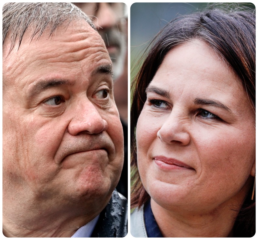 Armin Lašet i Analena Berbok