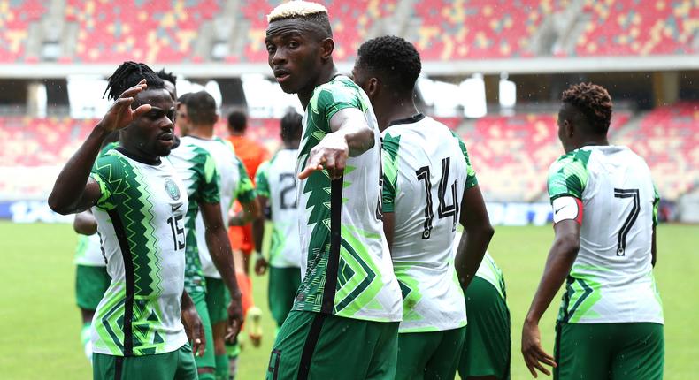 Victor Osimhen and Zaidu Sanusi are the only Super Eagles stars playing for a top club in Europe