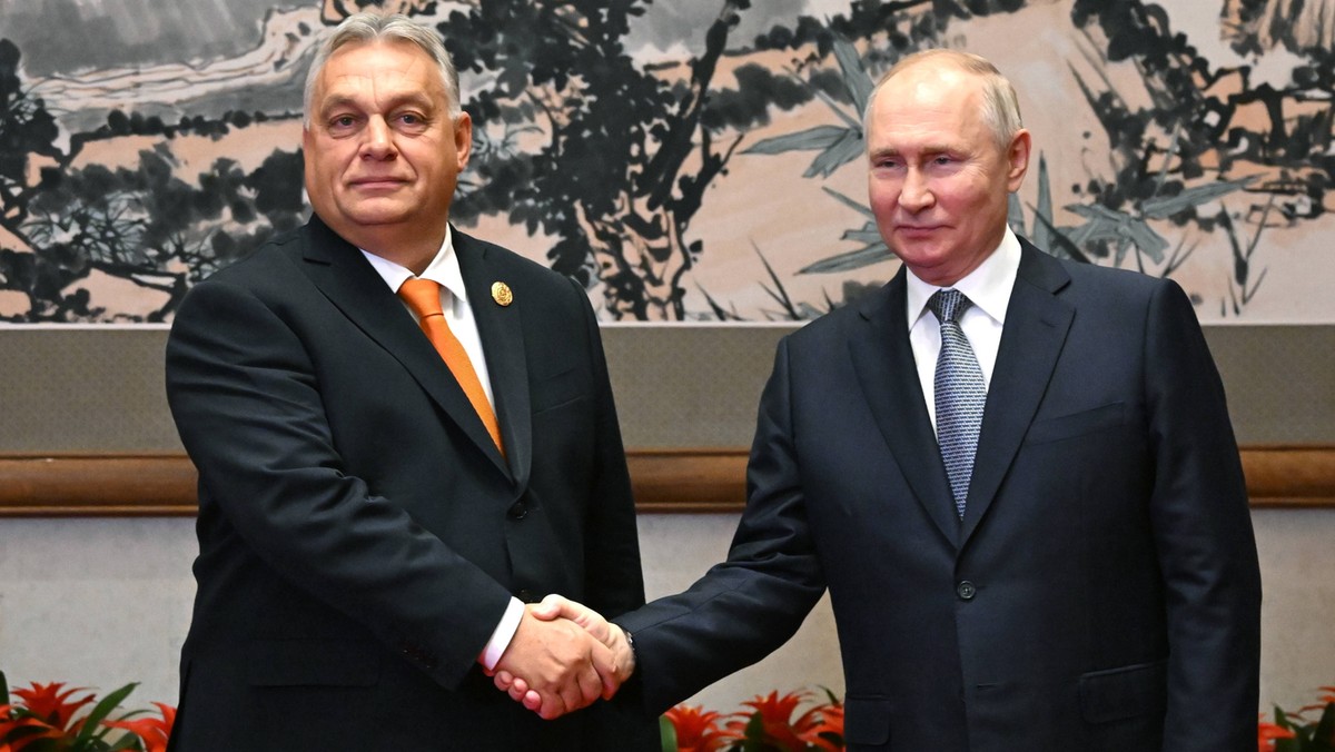 Wiktor Orbán i Władimir Putin