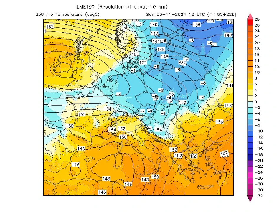 Prodor hladnog arktičkog vazduha kroz "bečka vrata"