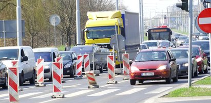 Lublin sparaliżowany przez remont skrzyżowania