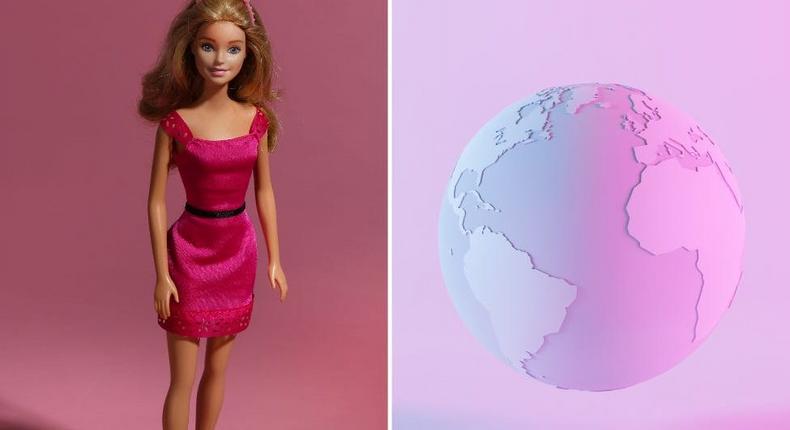 Leading up to the release of Barbie movie, a list of AI-generated Barbies from every country was released (not pictured).Richard Lautens/AntonioSolano/Getty Images