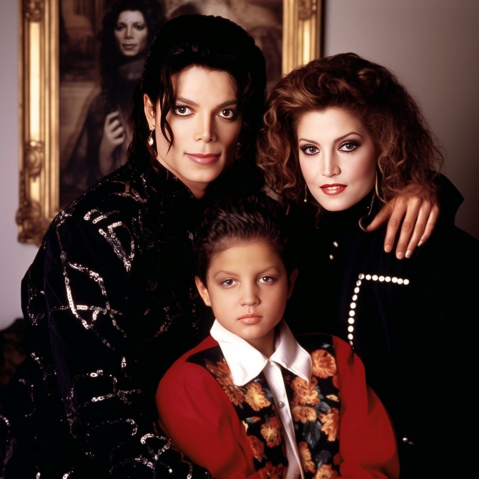 Michael Jackson i Lisa Marie Presley
