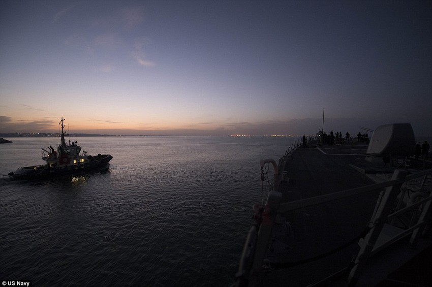 "USS Karni" pripada šestoj floti mornarice SAD