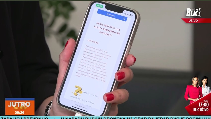 Registar neplaćenih kazni