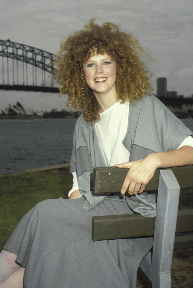 Nicole Kidman w 1983 r.