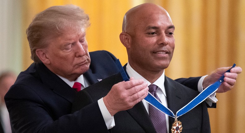 Donald Trump Mariano Rivera