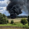 Pao ruski vojni avion u Moskvi